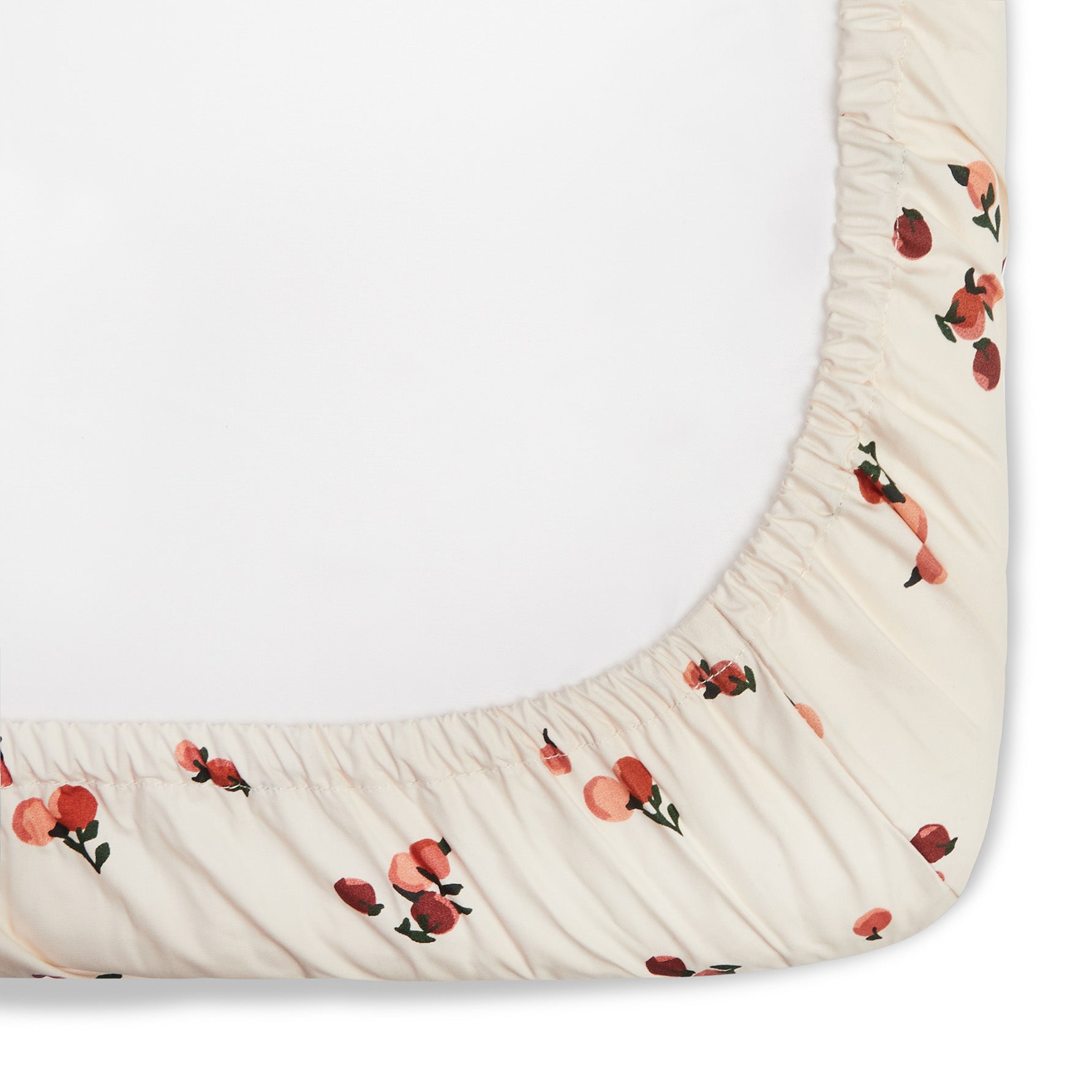 Changing Cushion Fitted Sheet - Peaches - Avery Row