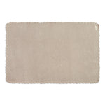 Scallop Knit Blanket - Stone - Avery Row