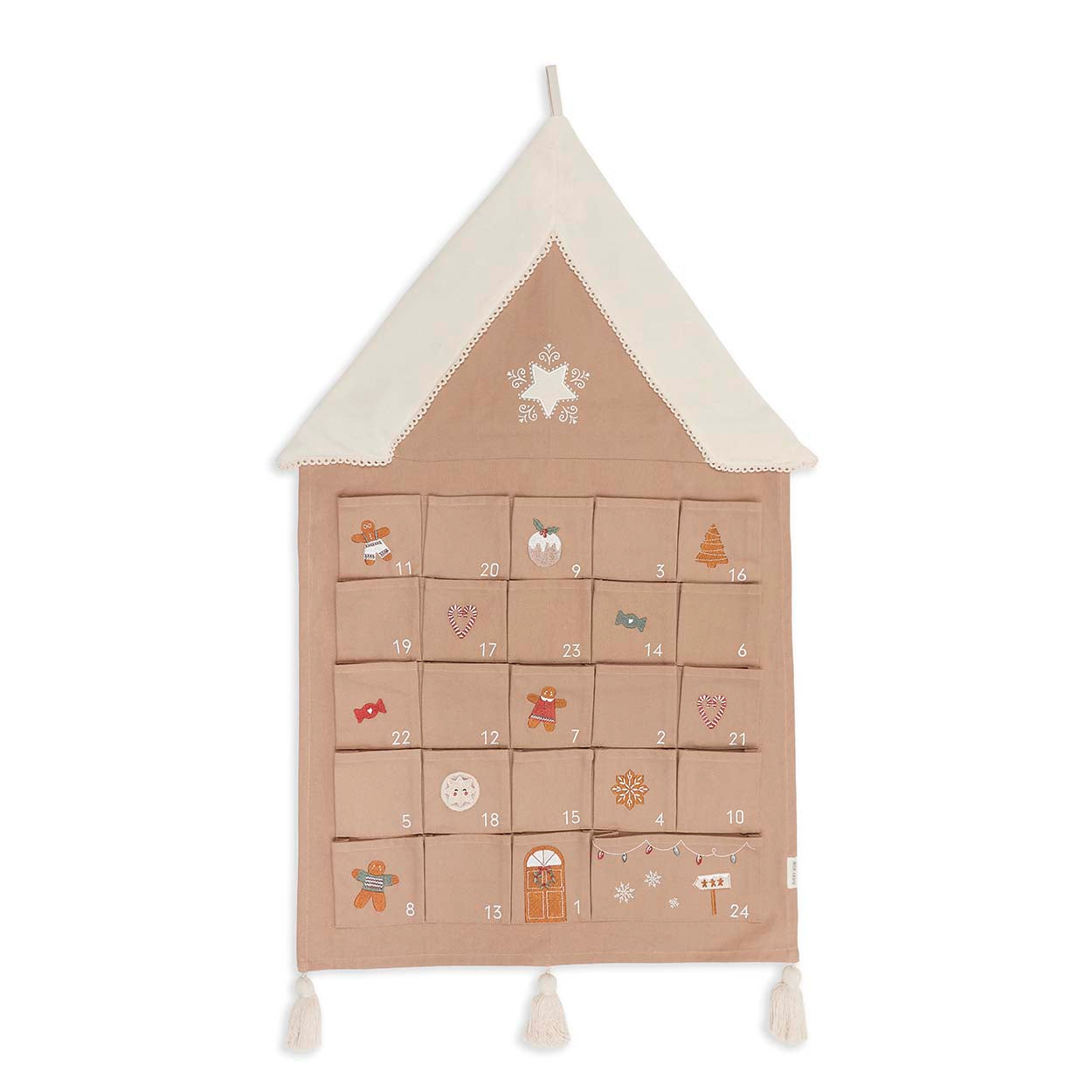 Christmas advent calendar - Gingerbread house Pack shot