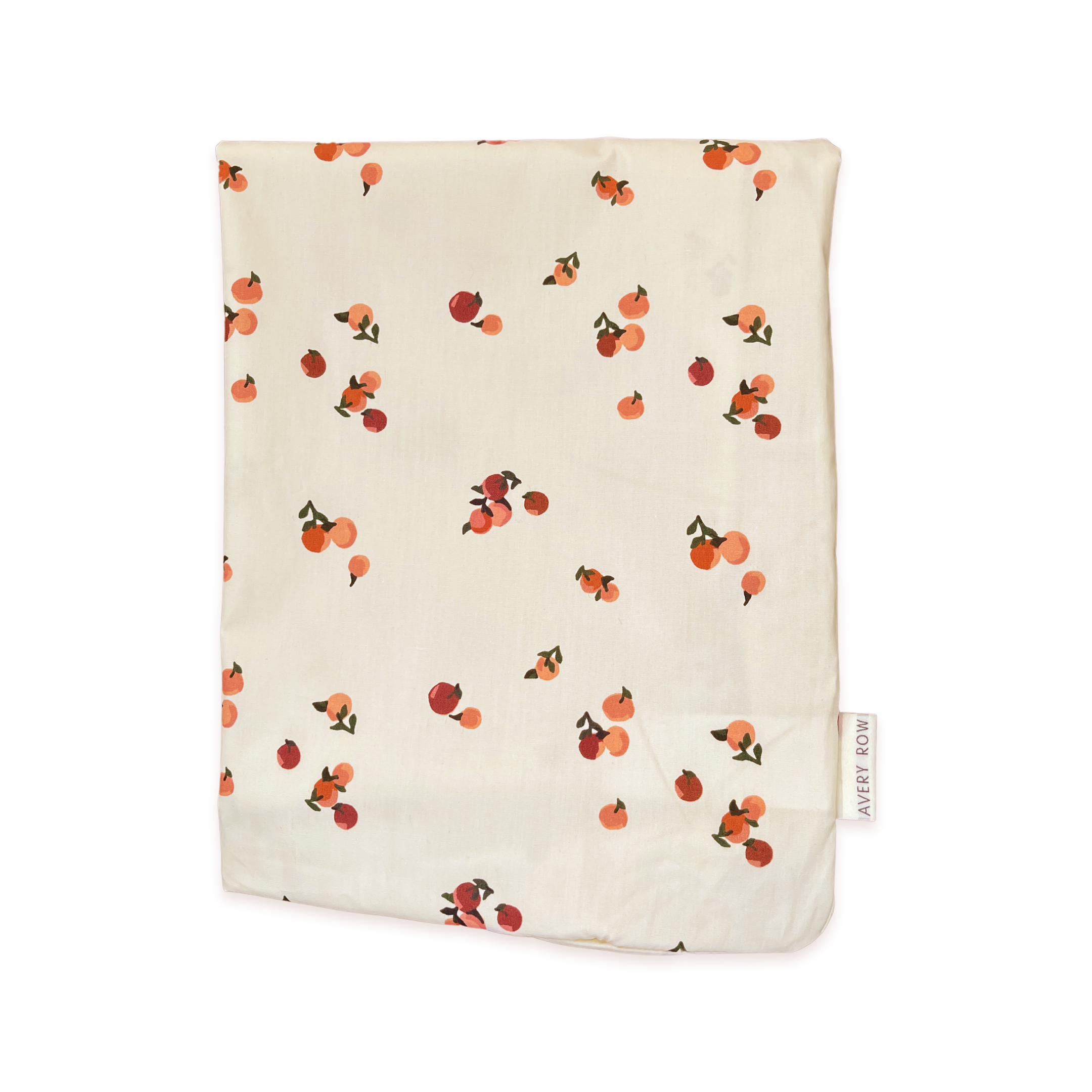 Baby Changing Cushion Cover - Peaches - Avery Row