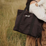 Canvas Tote Bag - Charcoal - Avery Row