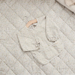 Sleeved Bib nature trail on a cotton liner
